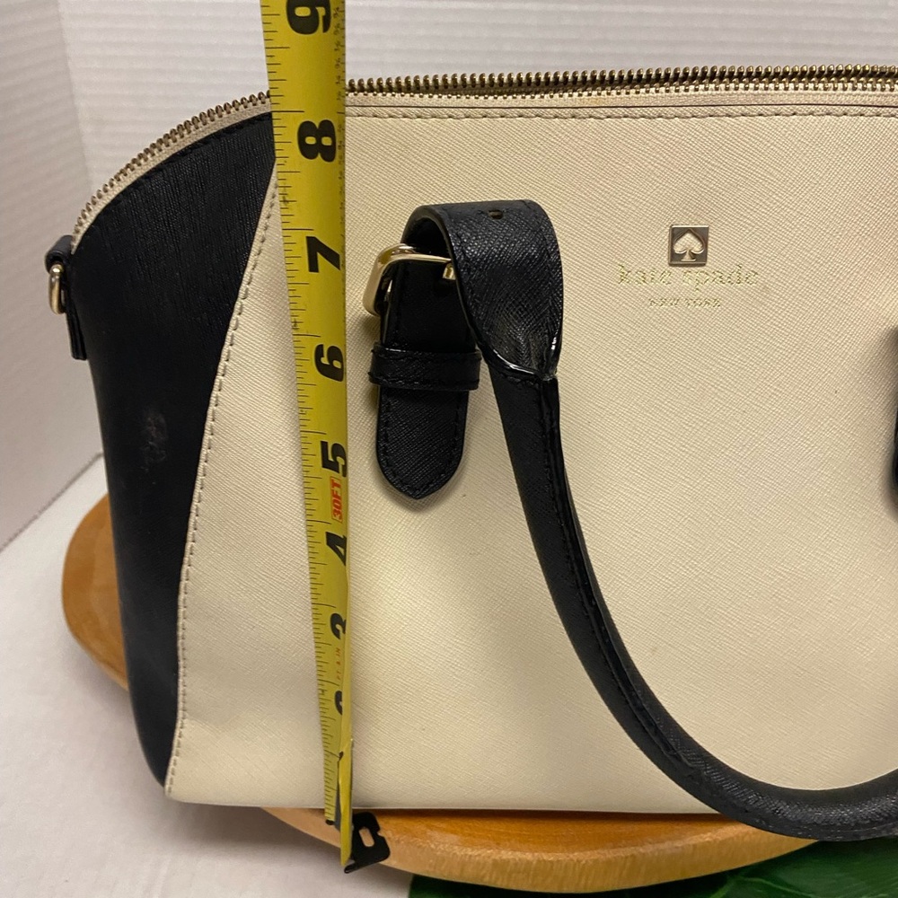Kate Spade Cream Color Block Handbag - Picture 12 of 14